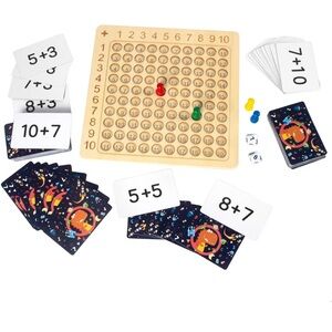Montessori math board game